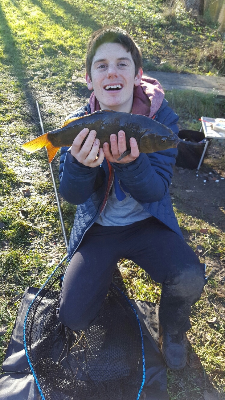 Josh holding other Carp