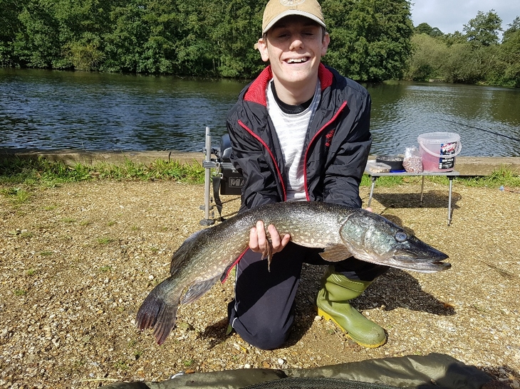 Josh with a great Pike