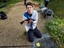 Cracking Tench on the feeder