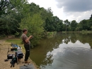 Hooked into a Tench